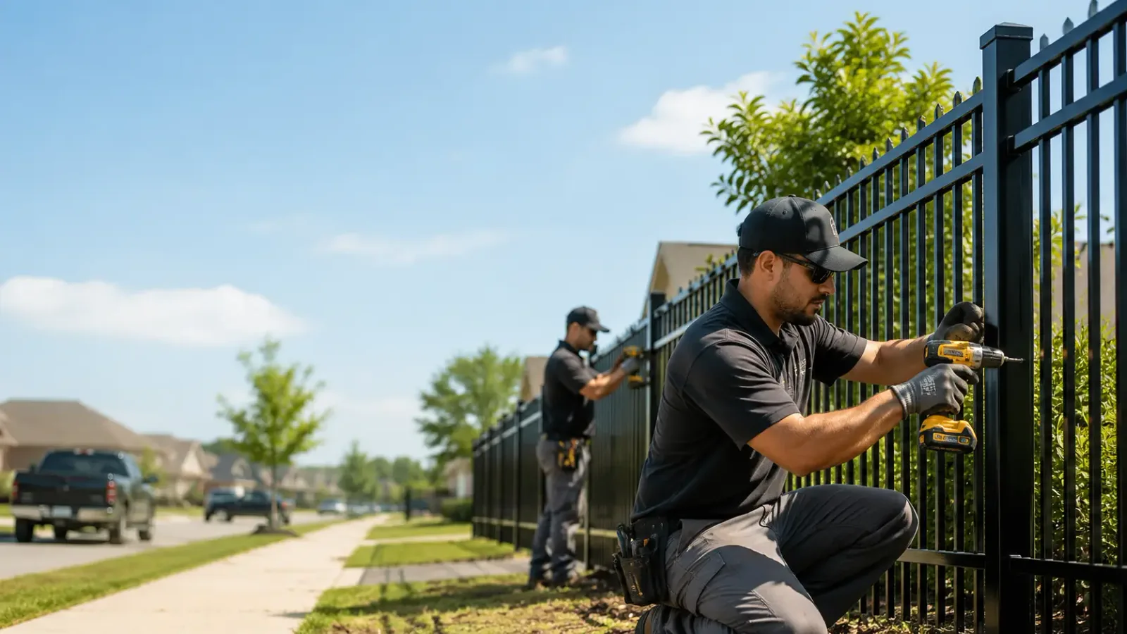 Metal Fence Installation in Erick, OK